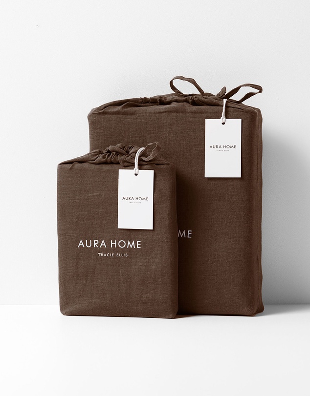 Aura Home - Emile Linen Quilt Cover