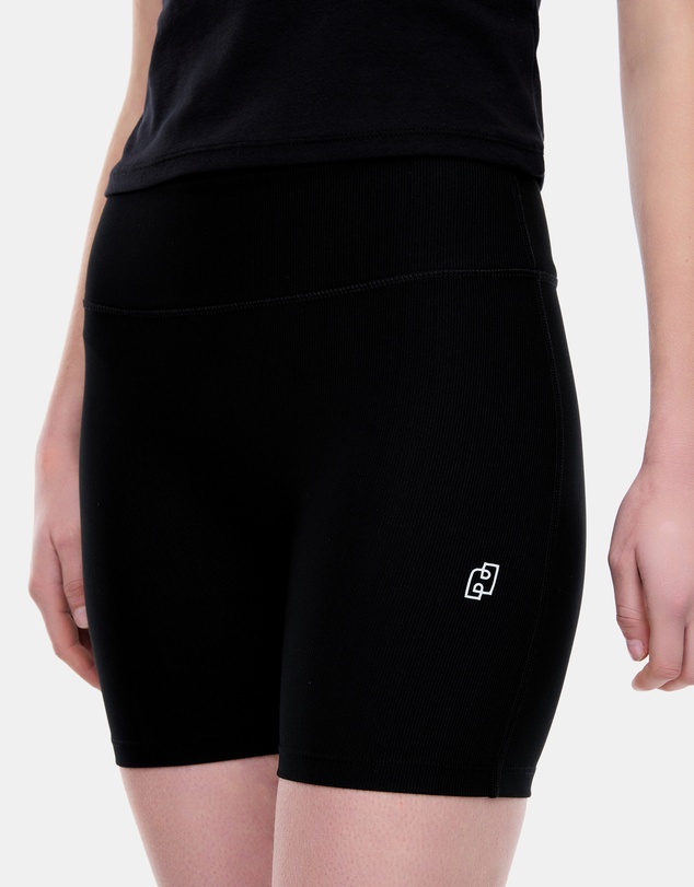 ENA PELLY - Athleisure Rib Bike Shorts