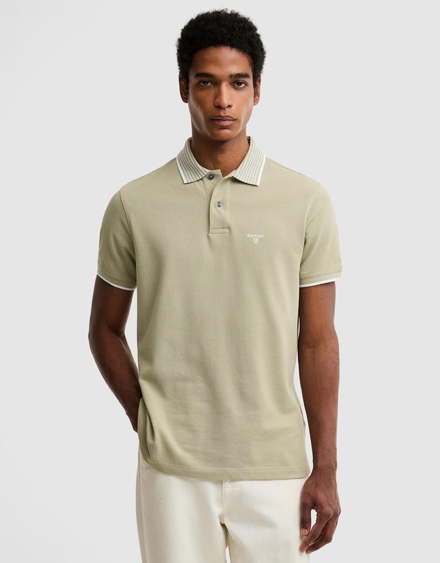 Barbour - Denwick Tipped Tailored Polo Shirt