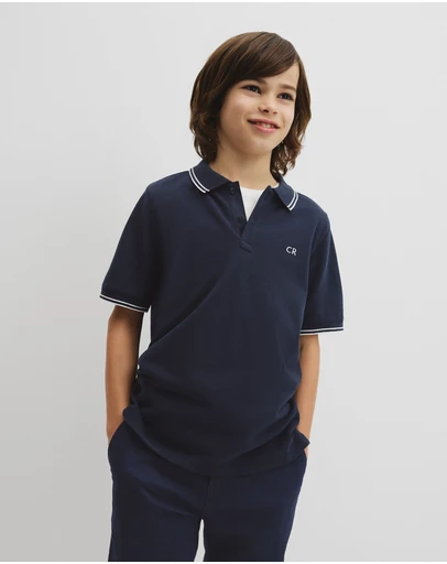 Country Road - Short Sleeve Logo Polo