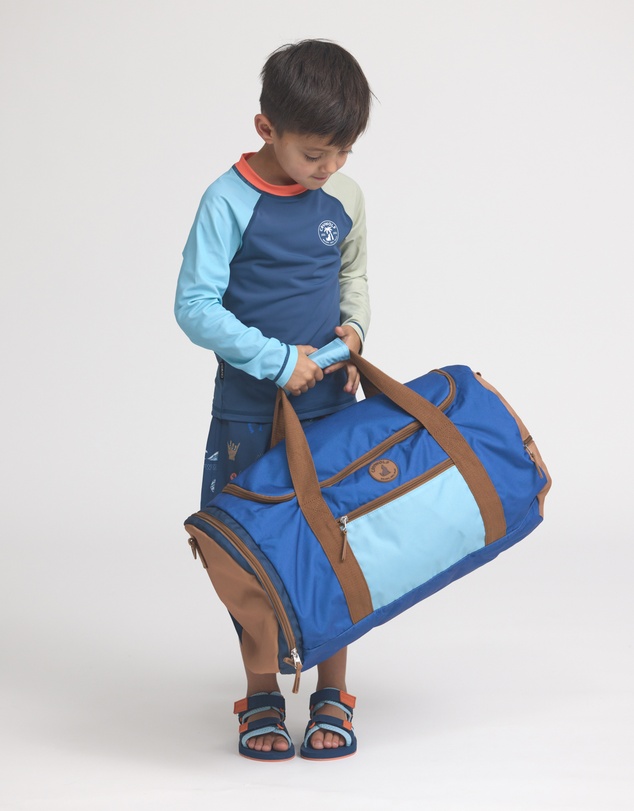 Crywolf - PACKABLE DUFFEL Deep Sea Colourblock