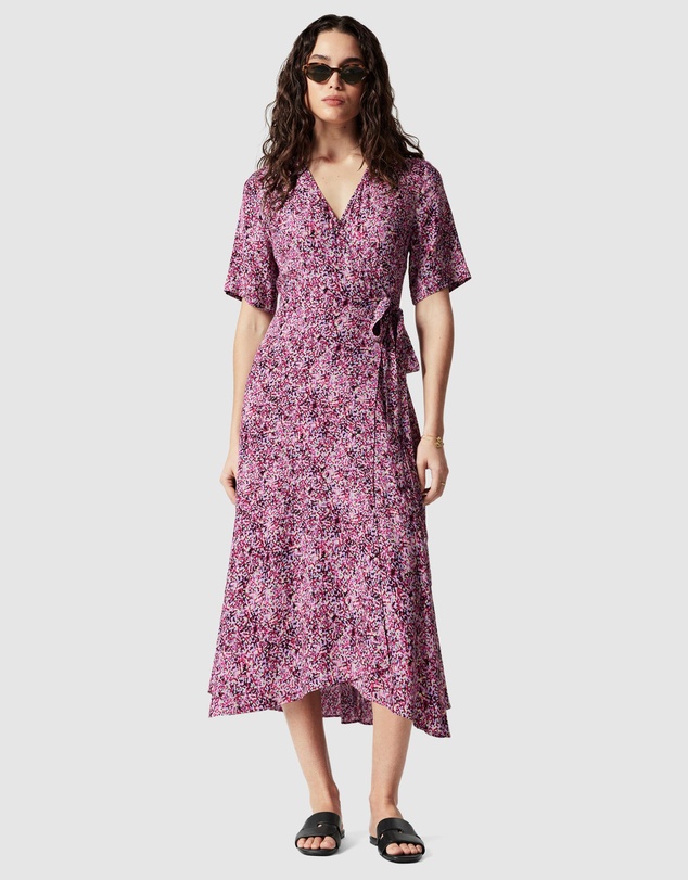 & Other Stories - Wrap Midi Dress