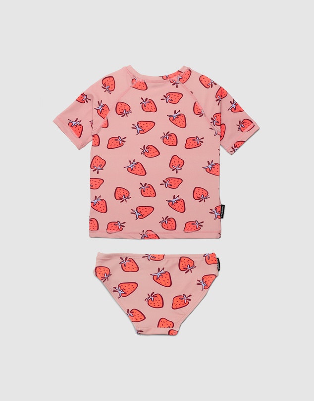 Crywolf - SHORT SLEEVE RASH SET Strawberry Splash