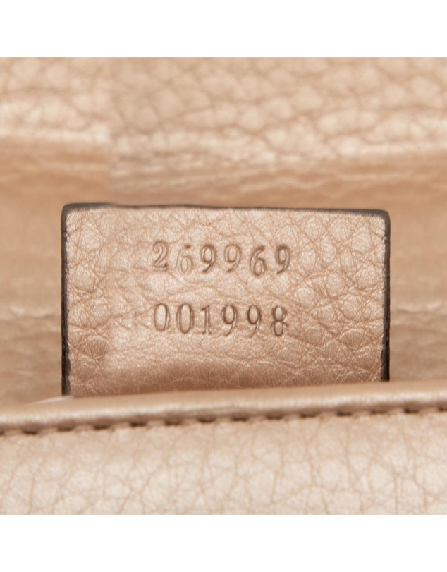 Pre-Loved by Azura Reborn - Pre-Loved Mini Metallic Leather Bamboo Night