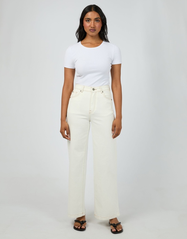 All About Eve - Jacqui Wide Leg Vintage White
