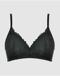 Naturana - The Friday Wirefree Recycled Lace Bra