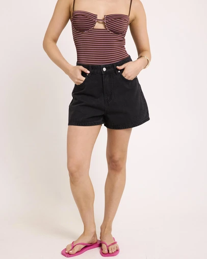 Subtitled - Meka Denim Shorts