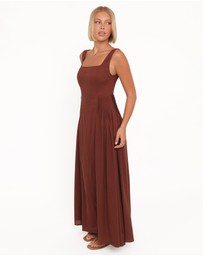 Petal & Pup - Wilston Maxi Dress - Brown