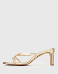 Betts - Gigi Square Toe Heeled Mules