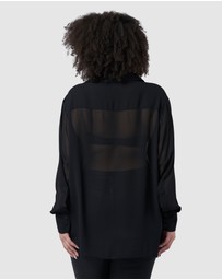 Sunday In The City - Vixen Sheer Shirt