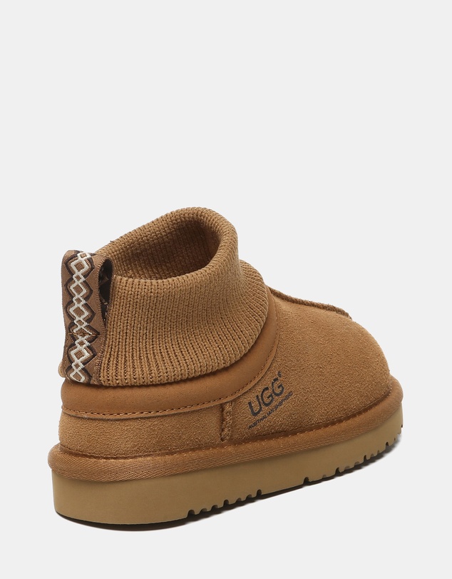EVERAU - Australian Shepherd Ugg Kids Margaret Cow Suede Upper UGG Boots
