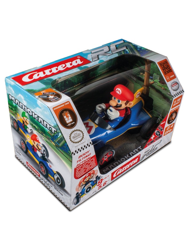 Carrera Toys - RC Mario Kart Mach 8 Mario 2.4 Ghz and USB