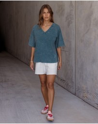 ALEXANDRA - Lumino T-Shirt Teal