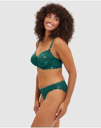 Sans Complexe - Arum Prima Underwire Unlined Scalloped Lace Bra