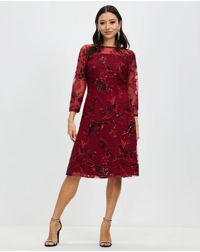 Pink Ruby - Sorrento Aline Dress