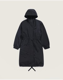 Seasalt - Seasalt Cornwall Navy Skyllen Oversized Waterproof Raincoat