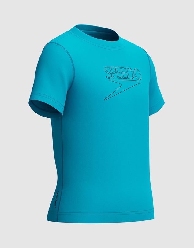 Speedo - SS Classic Logo Rashie - Kids-Teens