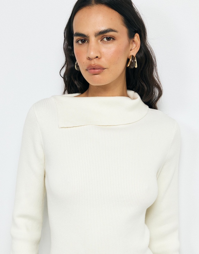 AERE - Yali Cotton Cashmere Blend Top