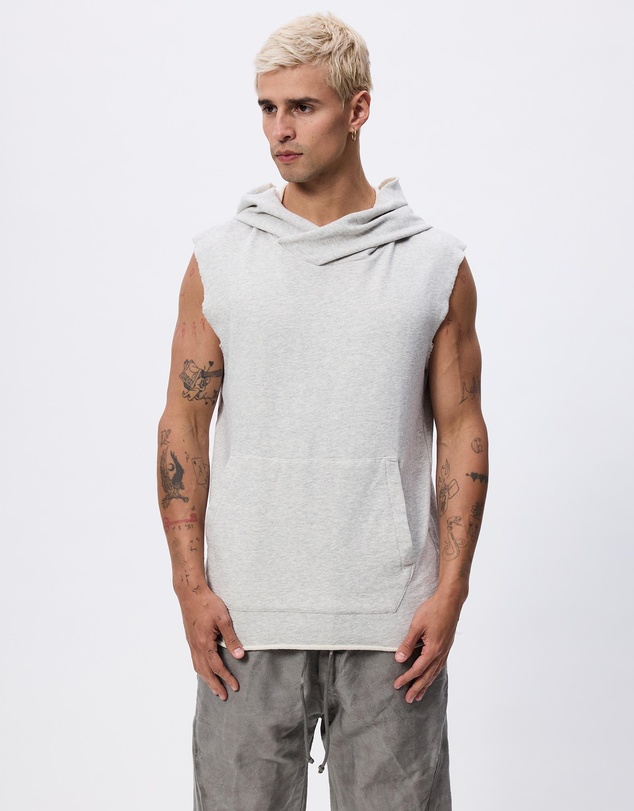 Surrounded By Ghosts - The Anandite French Terry Sleeveless Hoodie