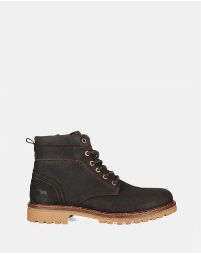 Dark Brown Suede