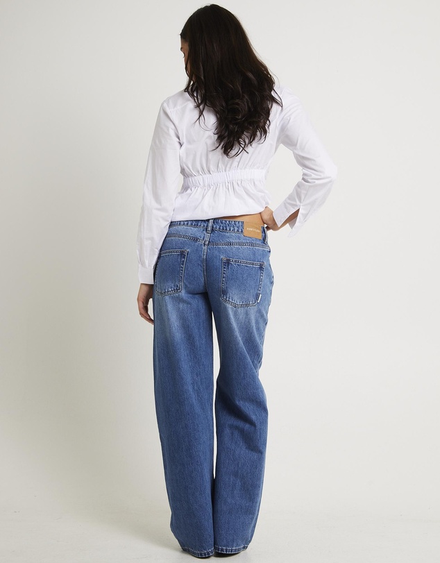 Subtitled - Maylee Low Rise Relaxed Denim Jeans