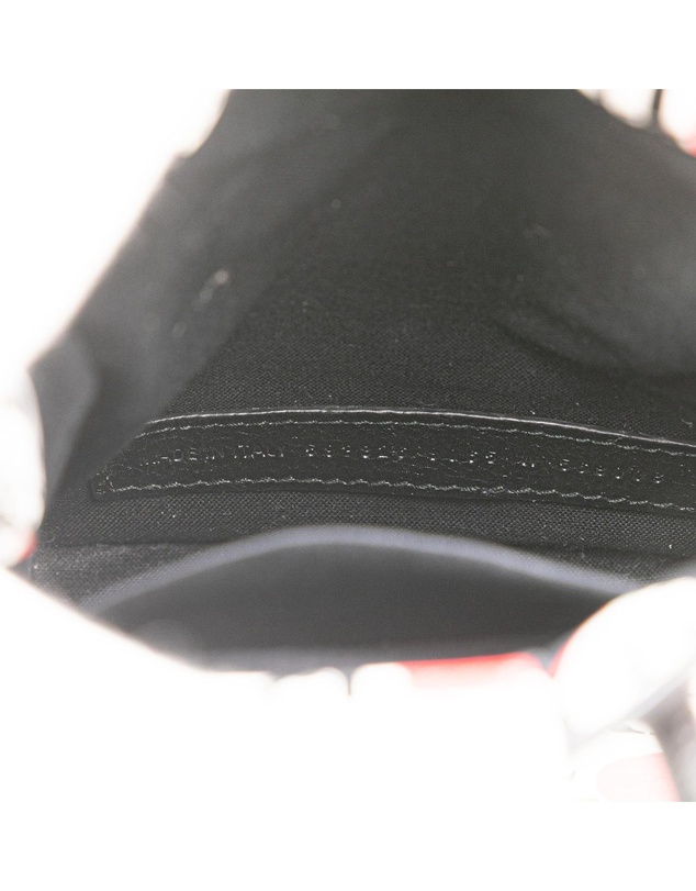 Pre-Loved by Azura Reborn - Pre-Loved Mini Calfskin Bonjour Paris Shopping Phone Holder