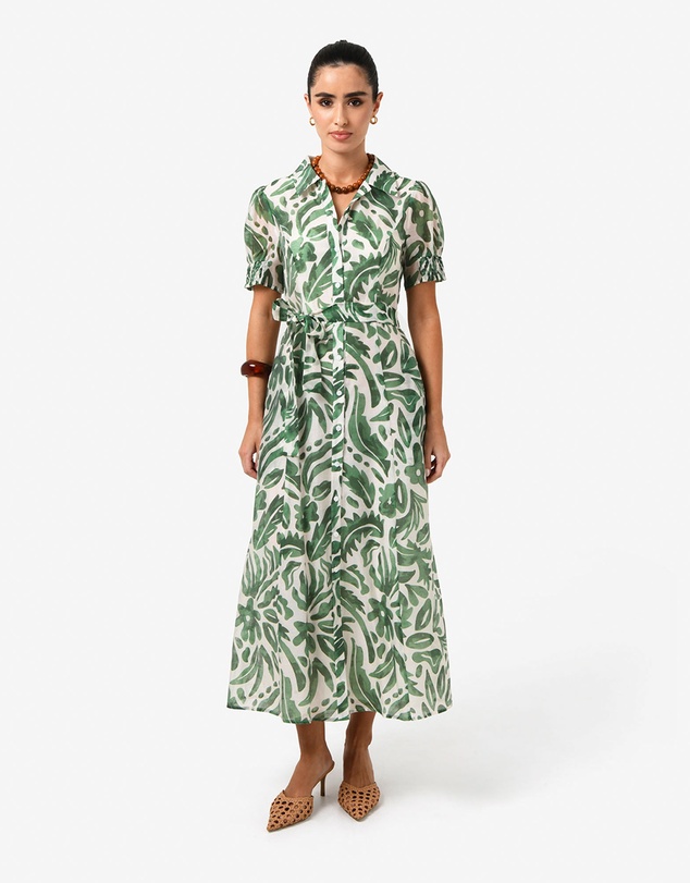 Forcast - Tallulah Belted Shirt Dress