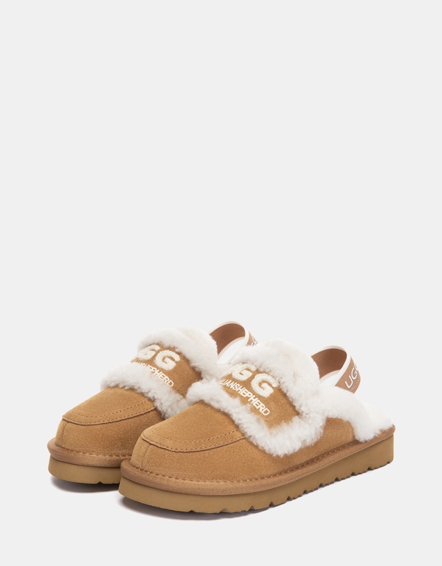 EVERAU - Australian Shepherd Ugg Rilee Kids Cow Suede Upper House Shoes