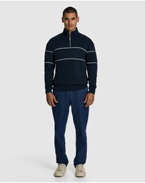 yd. - Battersea 1/4 Zip Sweatshirt