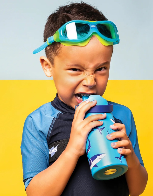 Tolu Australia - 400ml Insulated Kids Bottle With Sharks