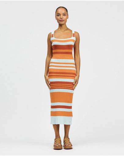 Rust/Orange/Ice Blue