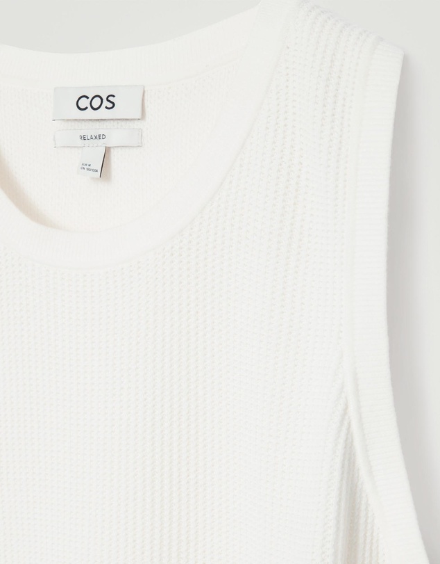 COS - Textured Knitted Vest