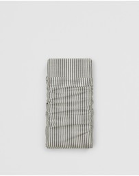 Country Road - Brae Australian Cotton Stripe Queen Fitted Sheet