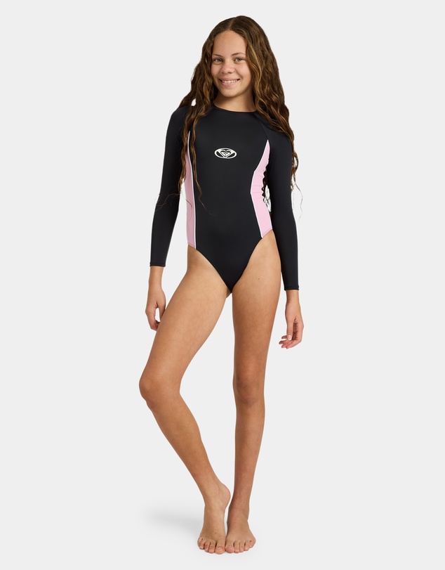 Roxy - Girls 8 to 16 Swell Time Long Sleeve One Piece Swimsuit