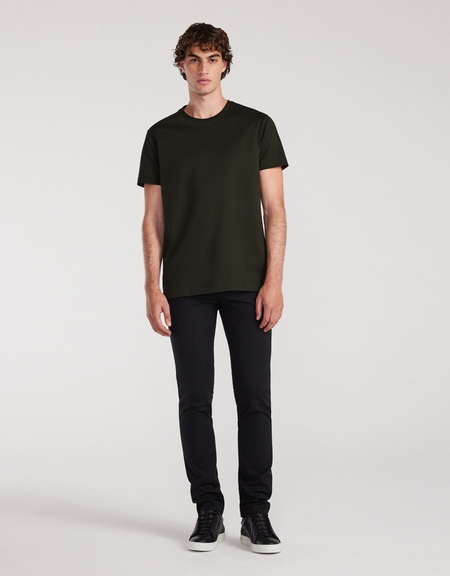 Calibre - Mercerised Crew T-shirt Army Green