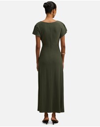Forever New Petite - Tahnee Petite Grown On Sleeves Maxi Dress