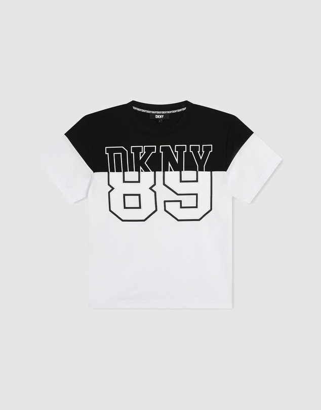 DKNY - Two Tone Logo Short Sleeve T-Shirt