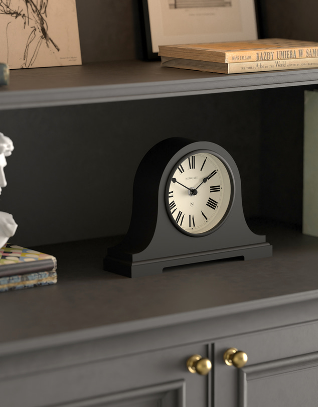 Newgate - Newgate Broadway Mantel Clock-Black