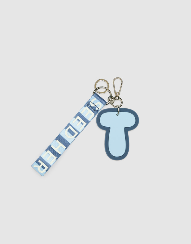 Seed Heritage - Stripe Strap Initial Keyring