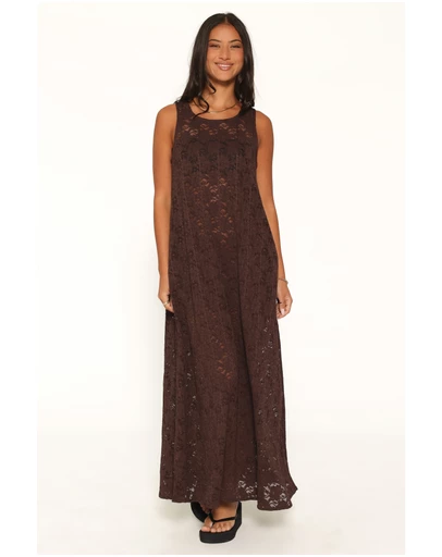 Petal & Pup - Jessy Maxi Dress - Brown