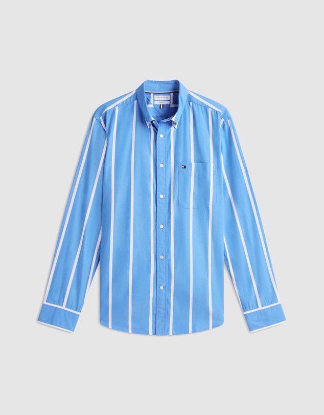 Tommy Hilfiger - Spaced Stripe Poplin Shirt