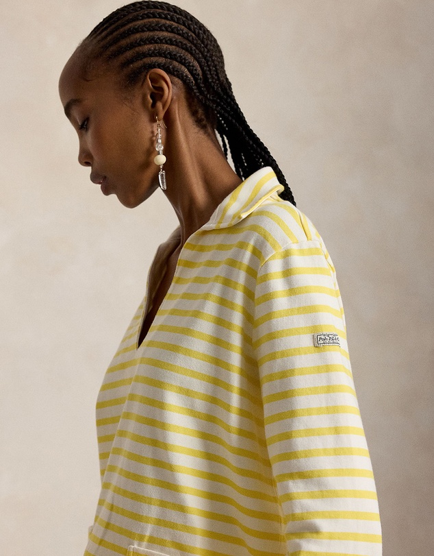 Polo Ralph Lauren - Striped Split-Placket Mariner Tee