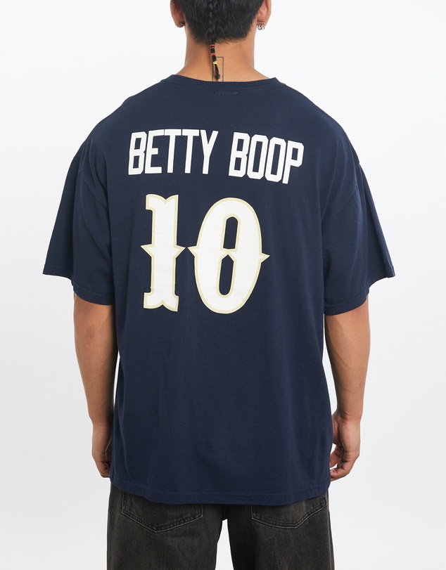 Vintage by The Real Deal - Pre Loved - Vintage Betty Boop Hartford Colonials Football Tee