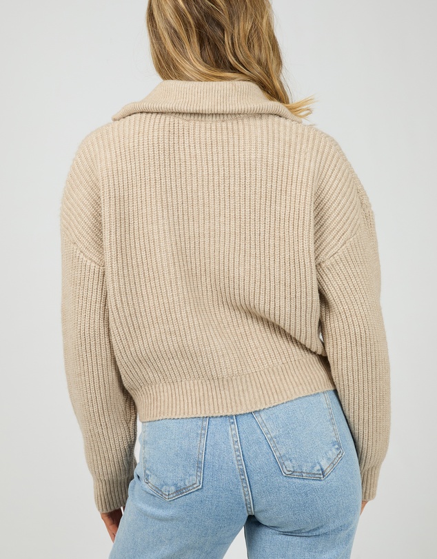 All About Eve - Bridie Knit Zip Through