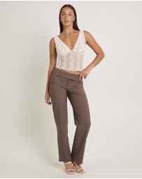 Alice In The Eve - Colette Lace Tank Top