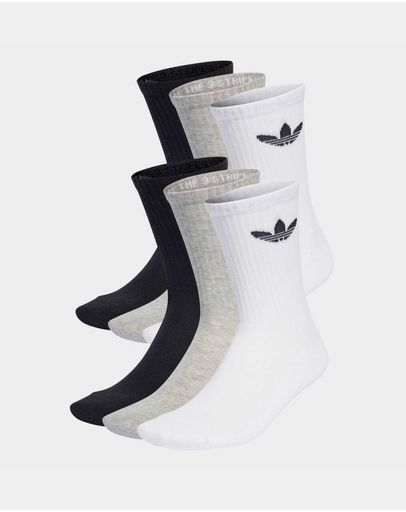 Black, White & Grey Heather