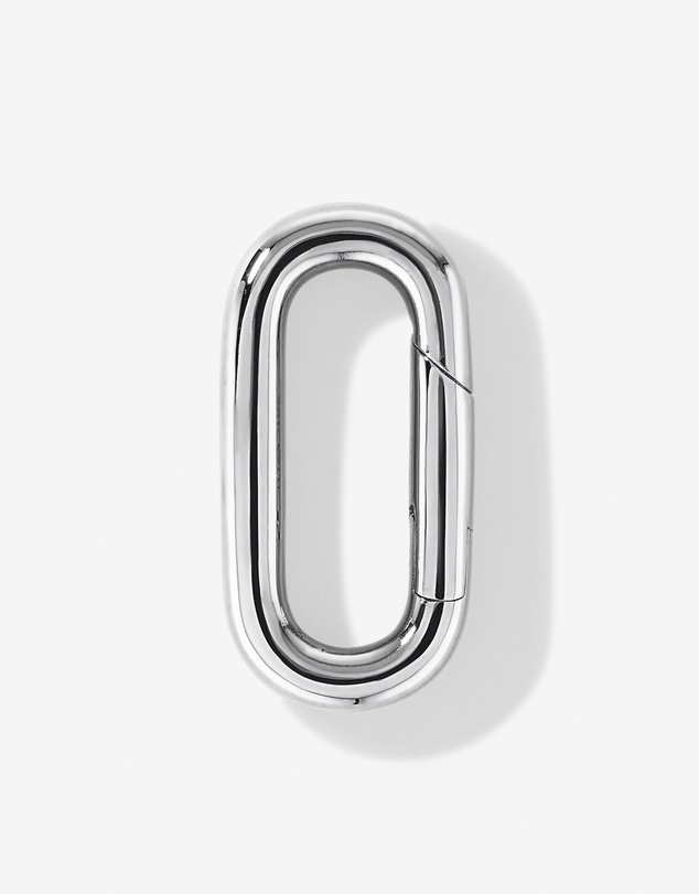 Michael Hill - Polished Paperclip Pendant Connector in Sterling Silver