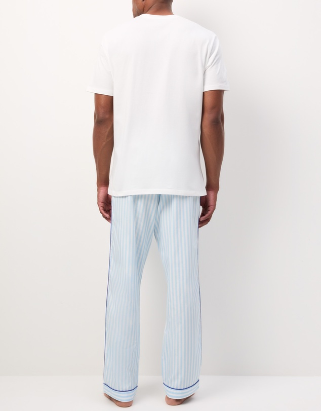 Wanderluxe Sleepwear - Daydreamer Long Pants and White T-Shirt