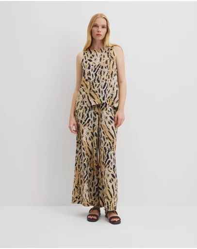 Country Road - Country Road X Ngali Ngurra Silk Print Tank