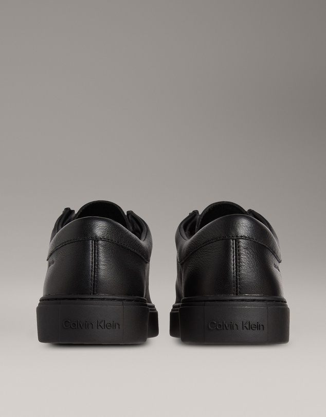 Calvin Klein - Leather Apron Lace Up Shoes